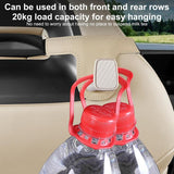 Sturdy Purse Hanger Headrest Hook Stylish Pu Leather Car Seat Hoo Vehicle Organizer Accessory