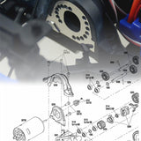 Metal Motor Mount Plate 8290 For Traxxas TRX4 TRX-4 1/10 RC Crawler Car Upgrade Parts Accessories