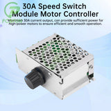 DC Controller Controller, 7-70V 30A Adjustable PWM Motor Speed Regulator 12V 24V 36V 48V
