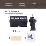 Tactical M2 Red Green Dot Scope Hunting Optics Holographic Reflex Sight For 20mm Cantilever Mount Airsoft Riflescope