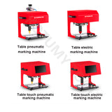 170x110mm Desktop Signage Marking hine Pneumatic Electric Car Nameplate Metal Parts Engraving Equipment Tool