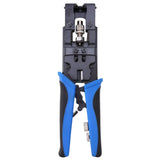 1pc Durable Coax Compression Crimper Tool BNC/RCA/F Crimp Connector RG59/58/6 Cable Wire Cutter Adjustable Crimping Plier