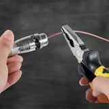 3Pcs Stripper, Cable Twisting Stripping Tool with Wrench, Wire Stripper Cutter Tool, (2.5+4+6㎡)
