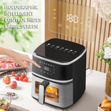 1350W Household Large-capacity Visible Electric Fryer & Intelligent Multi-Functional Air Fryer