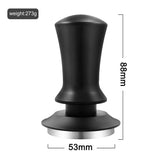 1pc 51/53/58mm Espresso Tamper, Premium Barista Tools Coffee Tamper With Spring Loaded, Stainless Steel