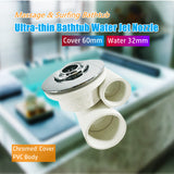 60mm Cover 32mm Ultra-thin ABS Cap PVC Body Massage Bathtub Bubble Tub Water Jet Nozzle