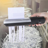 Tool Powered Office Home Mini Hand Handheld USB Shredder Paper Shredders Cutting hine