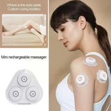 Mini Apparatus Fumigation Portable Rechargeable Heating Massage less Acupoint Pain Moxibustion Device Moxa