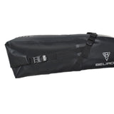 Bike Bicycle Saddle Riding Equipment Tool Bag Waterproof under Rolled up Closure Black Cycg Seat Pouch