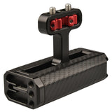 Camera Cage Side Handle Camera Metal Side Handle with Cold Shoe Mount 1/4 Screw for Sony Canon Nikon Camera Cage Handle Grip