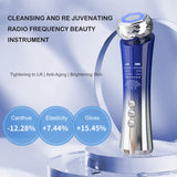 2023 4 In 1 Handheld Rf Radio Hot Cool EMS Face Tools Led Massager Red Therapy Wand Tightening Face Lift Device