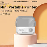 X10 Mini Pocket Printer Portable Thermal Instant Photo Printing Label Maker hine BT Wireless Compatible Android or iOS APP