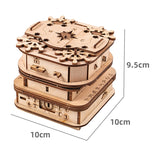 Davy Jones'locker,Puzzle Box,Gift Box,Wooden Puzzle,Wooden Jigsaw Adults,Brain Teaser,Birthday Gift Gadget For Men Durable