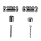 2PCS Tree Screw Electric Accessory for Guitar Sier/Black/Golden String Retainer