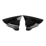 2pcs Side Door Wing Mirror Cover Cap Replacement for Leon 3 5F ST FR / Cupra 2012-2020 SEAT Ibiza 5