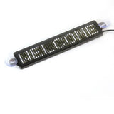 12V Car Programmable Sign Moving Scrolg Message Board Screen Mini LED HD Text Digits Pattern Display