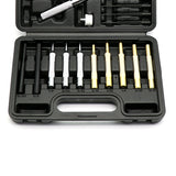 21Pcs Hammer & Punch Set Brass Steel Plastic Punches Gunsmith Punch Set Stainless Steel Hammer For Gunsmithing Maintenance