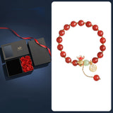 Shore Koi Lucky Red Rope Bracelet