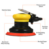 Random Orbital 5'' Vacuum Air Non-vacuum Sandpaper Polished Grinding hine Pneumatic Sander