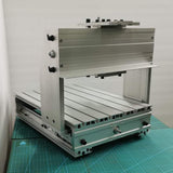 Aluminum Mini Frame Kit 3020 DIY CNC Engraving hine 1605 Ball Screw With NEMA23 Stepper Motor Bracket Stroke 200x300x70mm