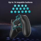 Replacement Controller Back Attachment Gamepad Joystick Rear Button Extension Key Adapter for Children Game Accessories