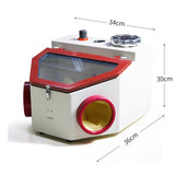 High Quality Dental Twin-Pen Blasting Unit Dental Lab Metal Sandblast Machine Electric Sand Blasting Machine Sandblaster Pens