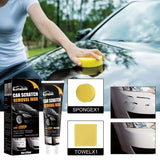 120ml Wax Dustproouto Polishing with Sponges Paste Car Paint Scratch Repair Cleaning Kit