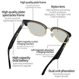 Smart Glasses Wireless 5.2 Headphones Sport Bluetooth Earphones Outdoor Sunglasses Headset Hands-Free Call Hot Sale