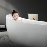 Full Body Pillow, Upgraded Non-Slip Bath Cushion Tub, Spa Bathtub Pillow Mattress for Head Neck Shoulder and Back Rest