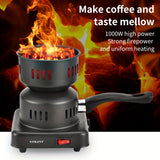1pc, Mini Electric Stove, Multifunctional Charcoal Burner, Charcoal Stove, Smokeless Barbecue Stove, Air Stove, Fire Stove
