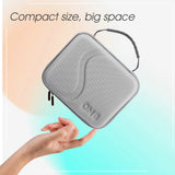 Storage Bags For DJI OM 6 Grey Durable Carrying Case For DJI OM6 Osmo Mobile 6 Handheld Gimbal Accessories PU Portable Bag