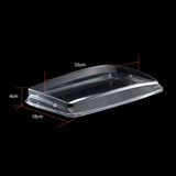 One Pair Transparent Headlamp Replacement for VW 4 Jetta Bora 1998-2004 Plastic Headlight Cover
