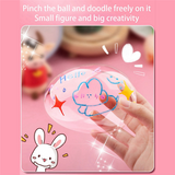 Kneading Full Set Nano Double-Sided Tape Paste Blowing Bubble Toy Sticker