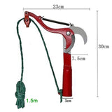 1PC High-Altitude Extension Lopper Branch Scissors Extendable Fruit Tree Pruning Saw Cutter Garden Trimmer Tool With Rope