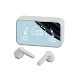 V9 Bluetooth Earphone Headphones Mirror Wireless Stereo Headset 5.3 with Digital DisplayTouch Control Sports Earbuds for Gaming