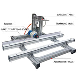 One-piece woodworking profiling cabinet type head chamfering all-in-one trimming hine