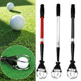 Golf Ball Pick Up Retriever Grabber Tool Putter Grip Practical
