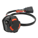 Trailer Taillight Signal Converter Harnesses Flame Retardant Trailer Light Converter Harness Perfect Fit Efficient for Model Y