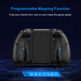 LinYuvo KS47 Wireless Joy Pad Controller for Switch/OLED with 8 Colors Adjustable LED,Hall Effect Joysitck/Back Map Button/Turbo