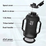 Intelligent Large Capacity Male Sports Female Fiess Water Bottle Portable Big Belly Cup Straw