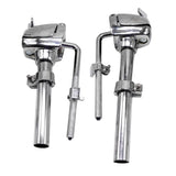 Holder Easy to Install Hardware Parts Lightweight Mount Bracket Single Stand for Tom Drum Set Percussion Accessory