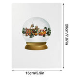 3D Christmas Paper Cards Greeting Cards Greeting Card Gift Card Thank You Card Christmas Decorations Party Favors Stand Up Paper