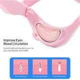 3D Electric Eye Massager Dark Circles Fatigue Relief ENS Microcurrent Eye Massage Machine Eye Massager Wrinkle PatchesTreatments