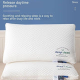 3D Neck Pillow with High Elasticity and Non Collapse, Soft Neck Protection, Single Person Sleeping Pillow, Hotel Home Bedding