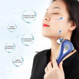 3D Roller Face Lifting Massager Skin Tighten Anti Wrinkle Massager Facial Body Slimming Shaping Massage Machine Skin Care Tool