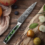 3PCS Chef Knives Set Boning Stainless Steel Chef's Slicing Cutter Fruit Meat Cleaver Knife for Kitchen Outdoor Camping