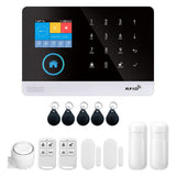Wireless WIFI 433MHz Home Security System for Tuya APP - With Pet Motion Sensor Detector & Gas Security Alarm