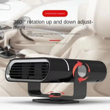 Fan 200W 12V/24V Car Electric Coog Heating Auto Windshield Defroster Deing Demister Anti Fog Heater