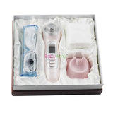 Ultrasonic Deep Cleaning Device Iontophoresis LED Photon Whitening Remove Acne Firming Skin Facial Care Tool