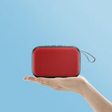 Portable Cloth Fabric BT Speaker Outdoor Mini Wireless Bass Subwoofer Multifunctional Sound Box